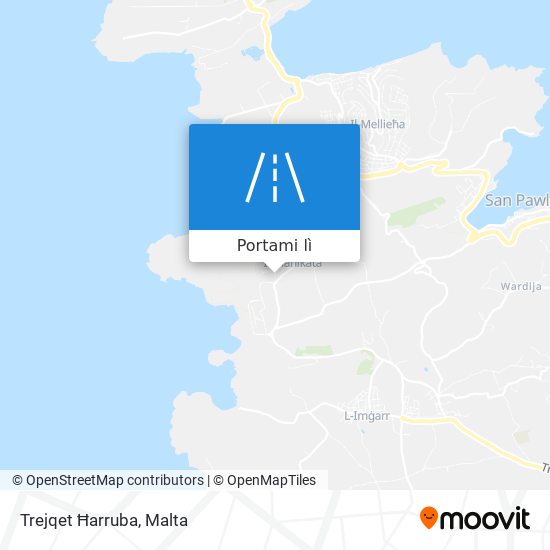 Mappa Trejqet Ħarruba