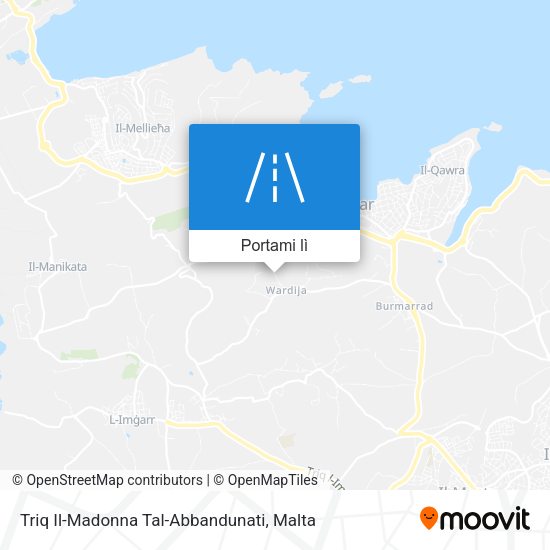 Mappa Triq Il-Madonna Tal-Abbandunati