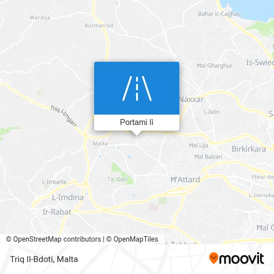 Mappa Triq Il-Bdoti