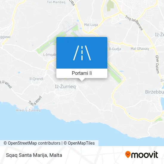 Mappa Sqaq Santa Marija