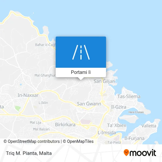 Mappa Triq M. Pianta