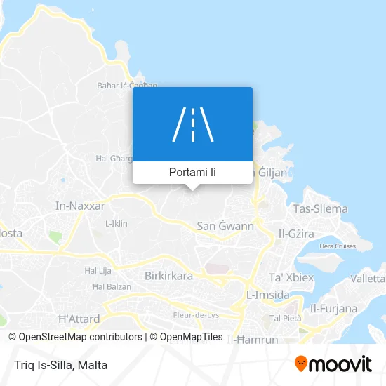 Mappa Triq Is-Silla