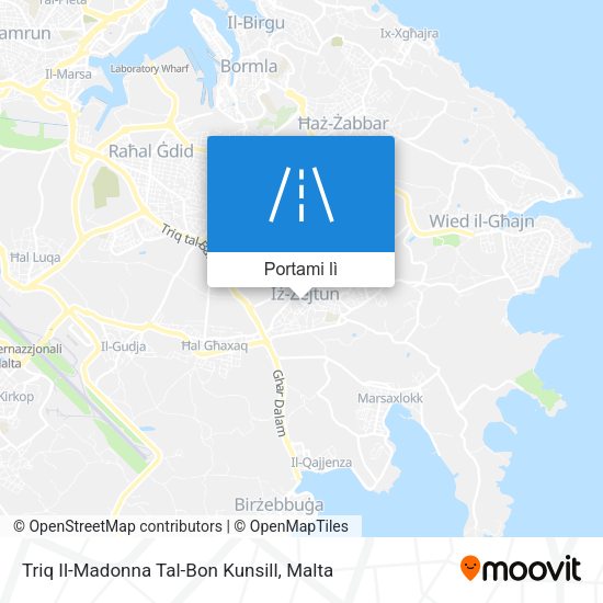Mappa Triq Il-Madonna Tal-Bon Kunsill