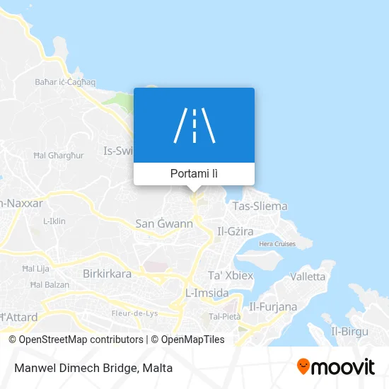 Mappa Manwel Dimech Bridge
