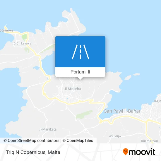 Mappa Triq N Copernicus