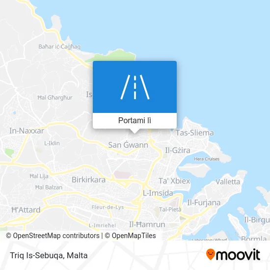 Mappa Triq Is-Sebuqa