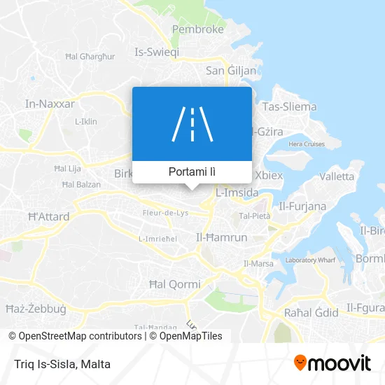Mappa Triq Is-Sisla