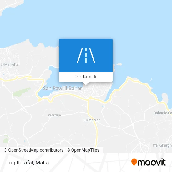 Mappa Triq It-Tafal