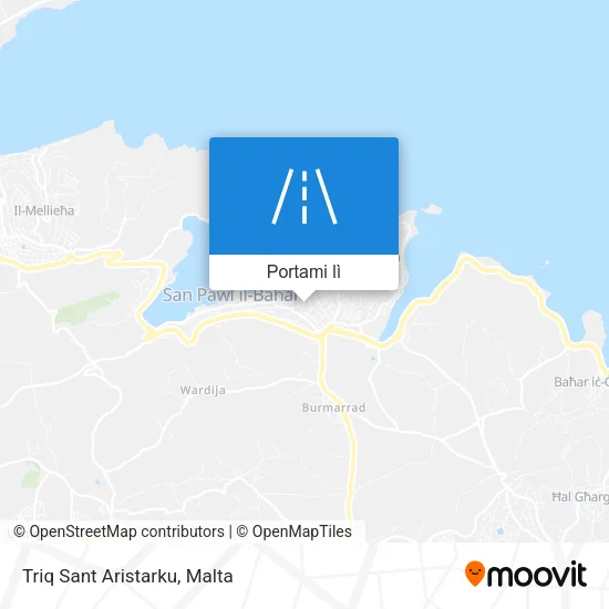 Mappa Triq Sant Aristarku