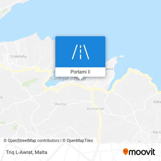 Mappa Triq L-Awrat