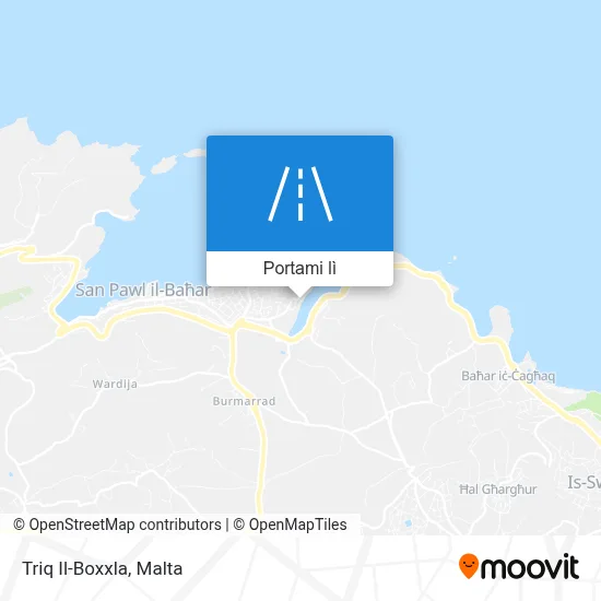 Mappa Triq Il-Boxxla