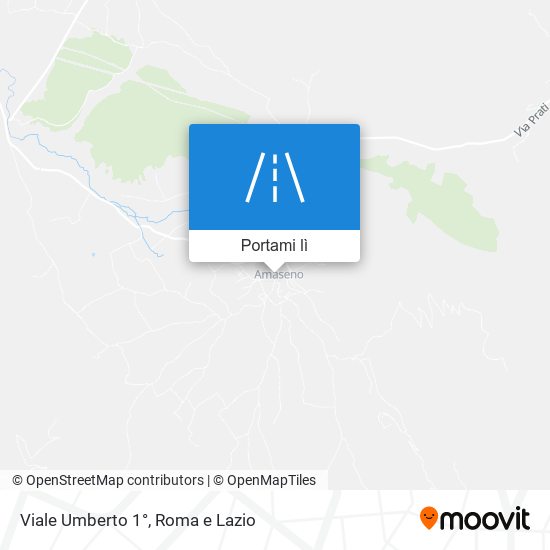 Mappa Viale Umberto 1°