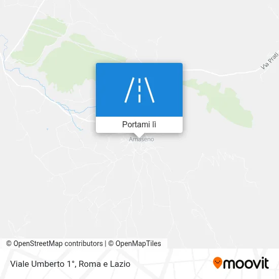 Mappa Viale Umberto 1°