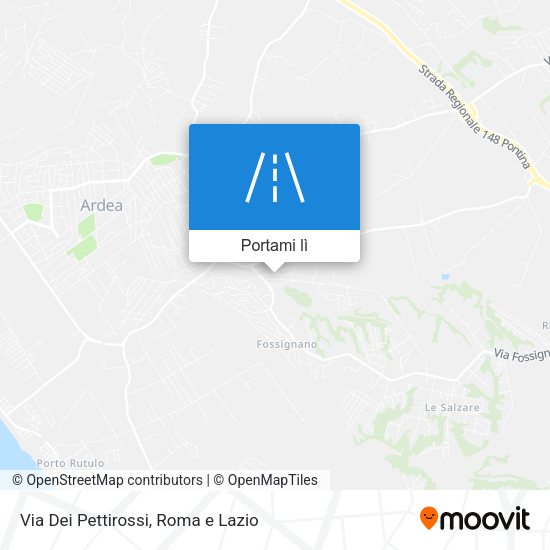 Mappa Via Dei Pettirossi