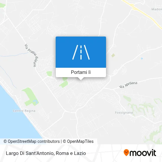 Mappa Largo Di Sant'Antonio