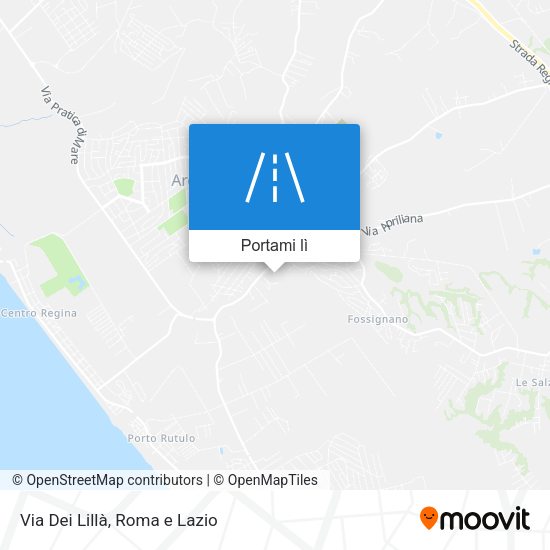 Mappa Via Dei Lillà