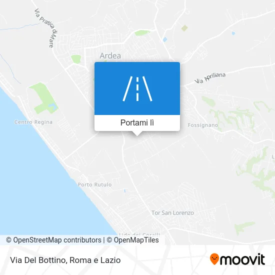 Mappa Via Del Bottino