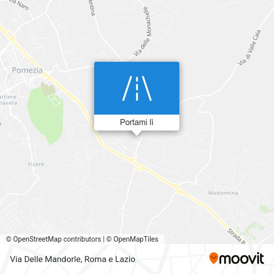 Mappa Via Delle Mandorle