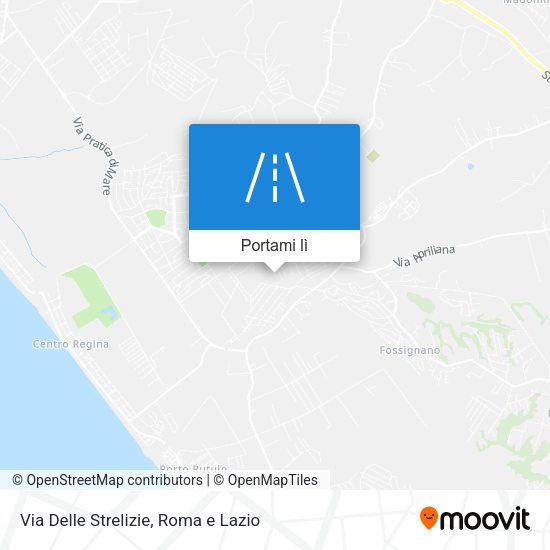 Mappa Via Delle Strelizie