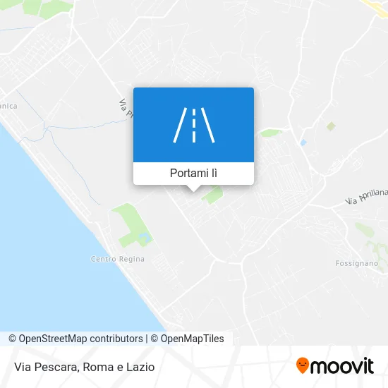Mappa Via Pescara