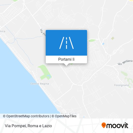 Mappa Via Pompei