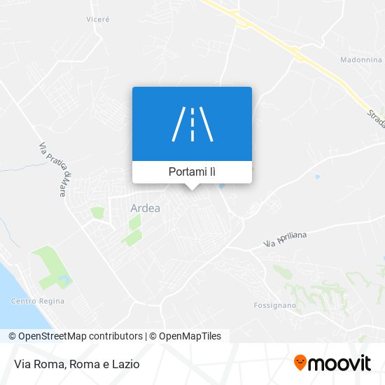 Mappa Via Roma