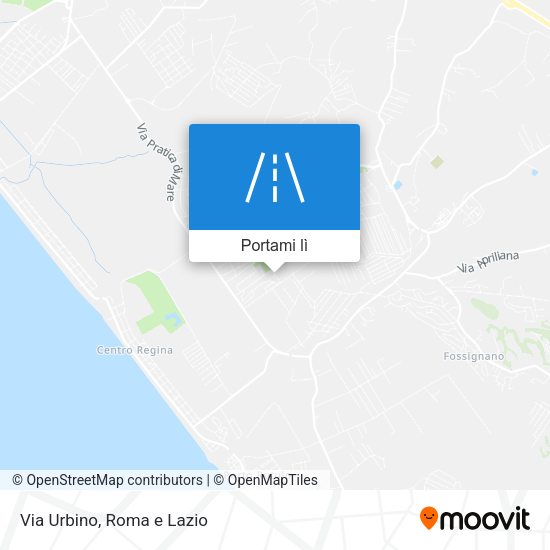 Mappa Via Urbino