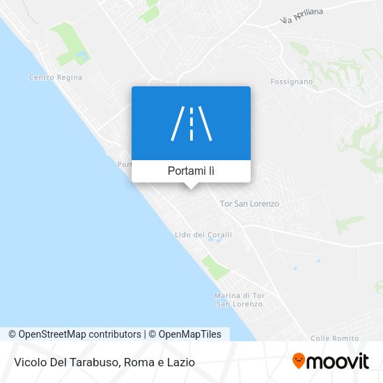 Mappa Vicolo Del Tarabuso