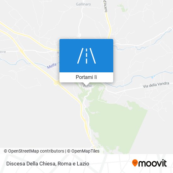 Mappa Discesa Della Chiesa