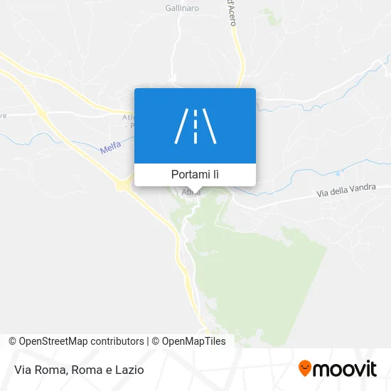 Mappa Via Roma