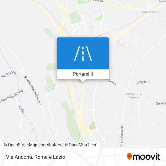 Mappa Via Ancona