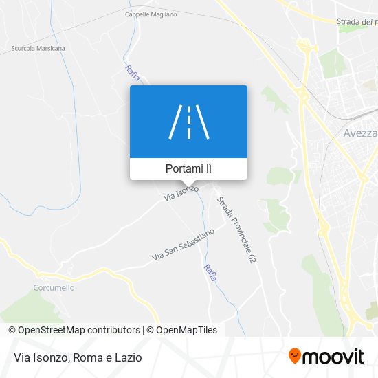 Mappa Via Isonzo