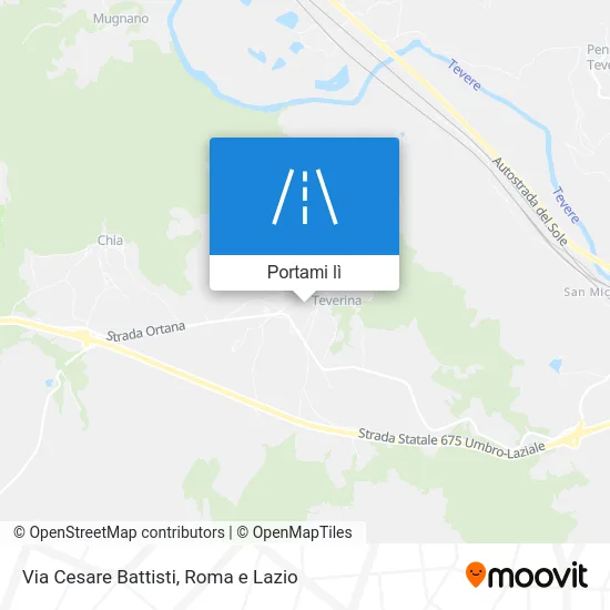 Mappa Via Cesare Battisti