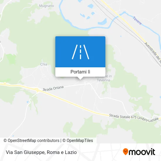 Mappa Via San Giuseppe