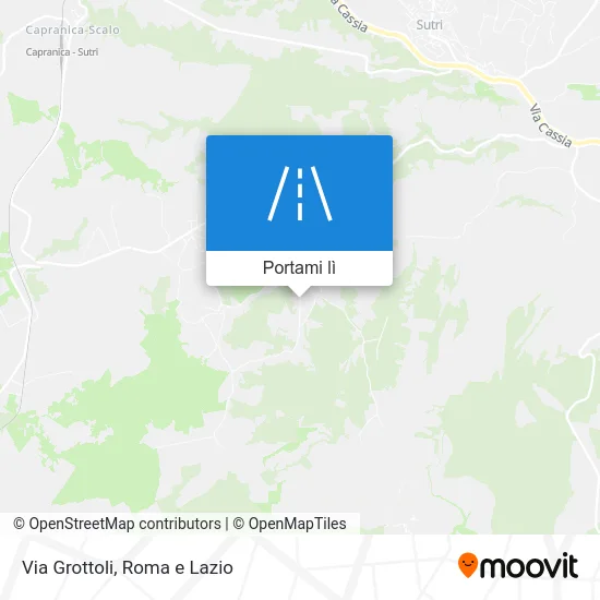 Mappa Via Grottoli