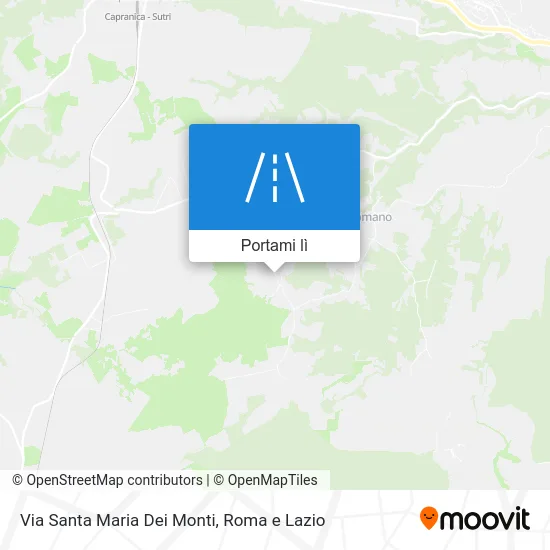 Mappa Via Santa Maria Dei Monti