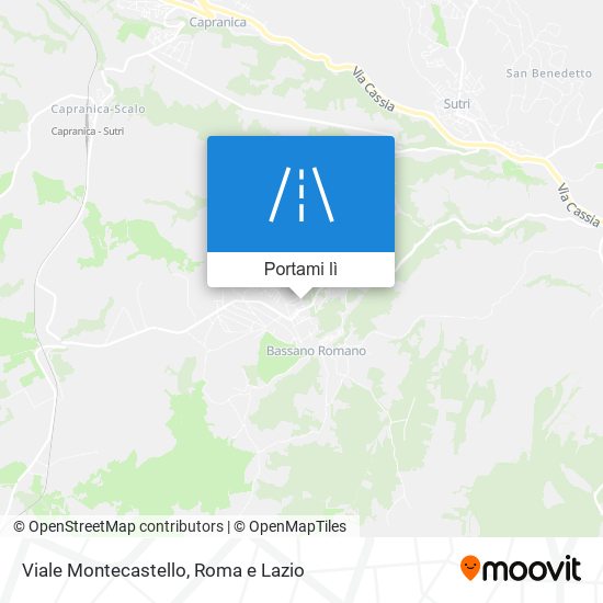 Mappa Viale Montecastello