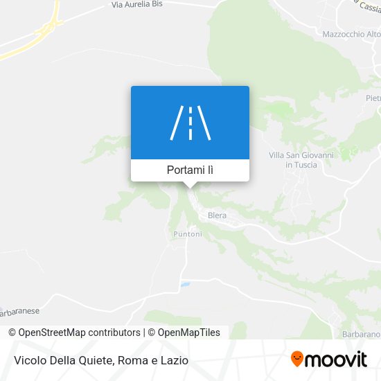 Mappa Vicolo Della Quiete