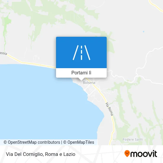 Mappa Via Del Corniglio