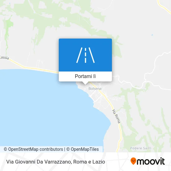 Mappa Via Giovanni Da Varrazzano