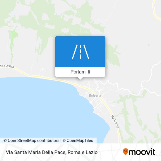 Mappa Via Santa Maria Della Pace