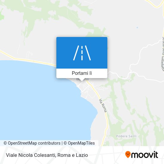 Mappa Viale Nicola Colesanti
