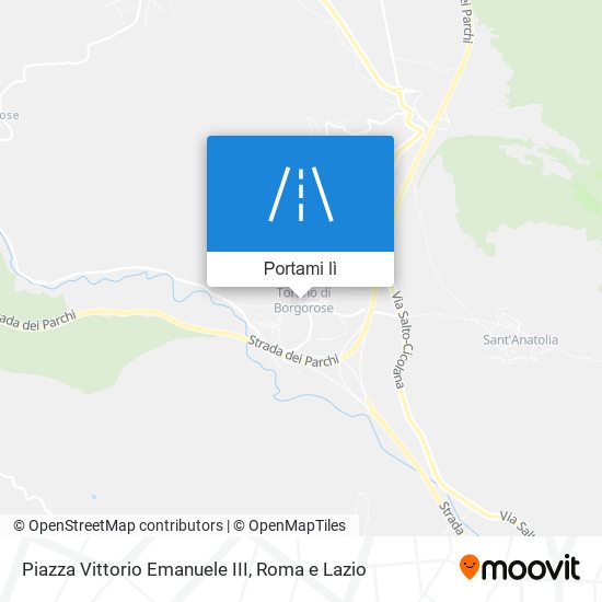 Mappa Piazza Vittorio Emanuele III
