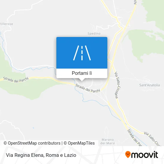 Mappa Via Regina Elena