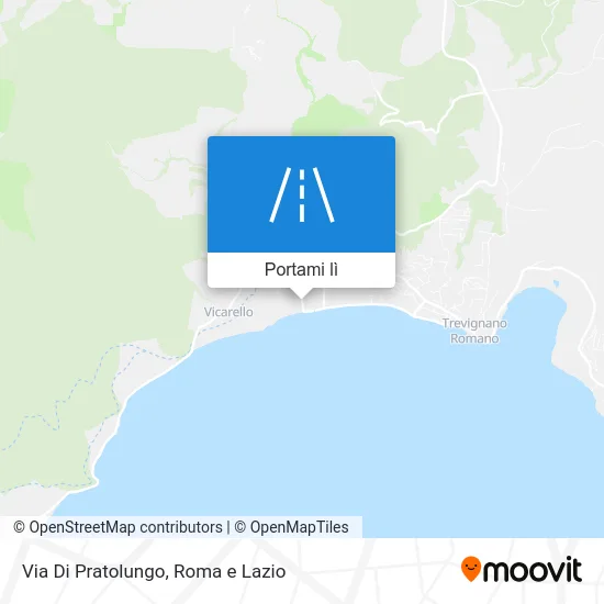 Mappa Via Di Pratolungo