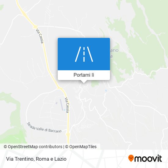 Mappa Via Trentino