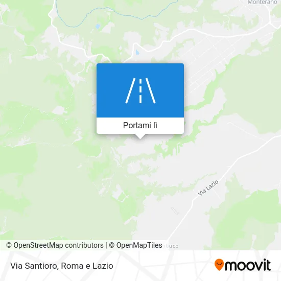 Mappa Via Santioro