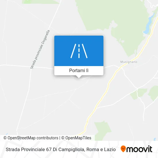 Mappa Strada Provinciale 67 Di Campigliola