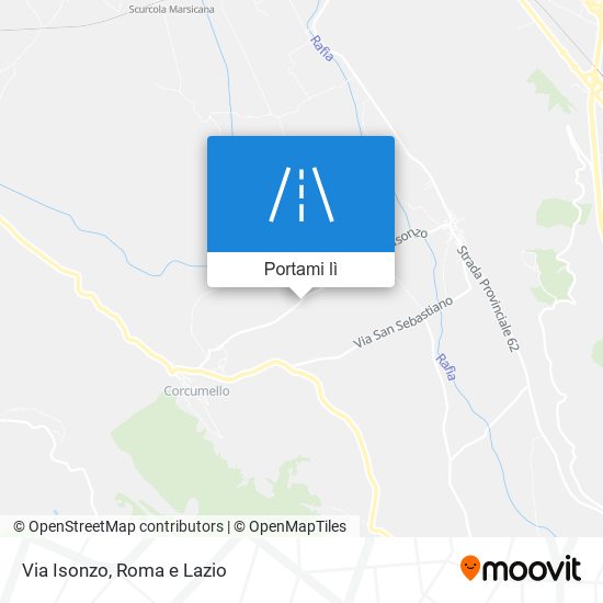 Mappa Via Isonzo