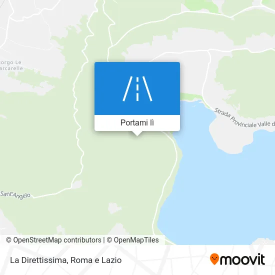 Mappa La Direttissima